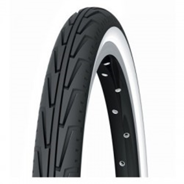 CUBIERTA BICICLETA MICHELIN 20X1.75 CITYJ GW BLANCA-NEGRA